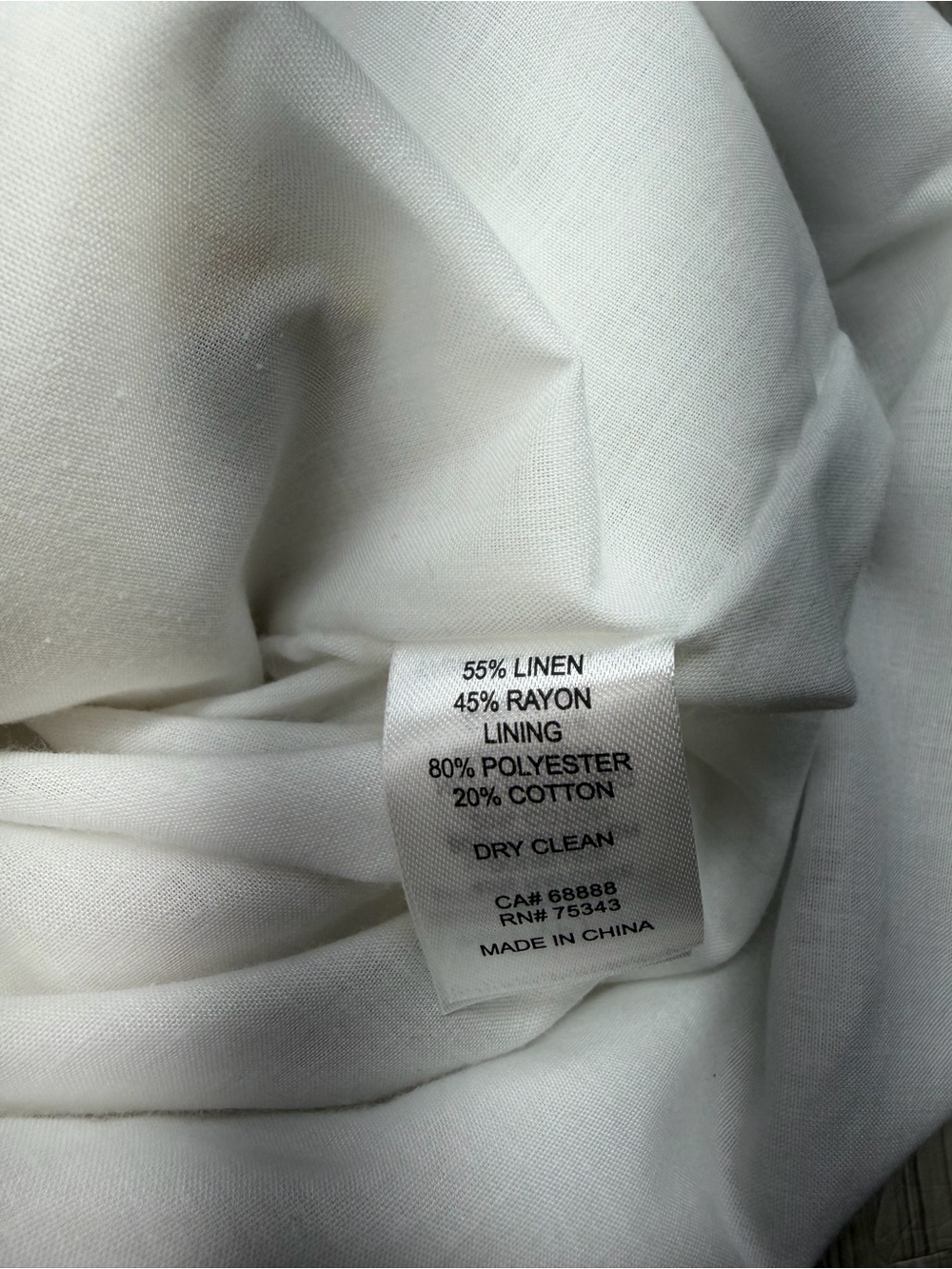 Caroline Constas White Embroidery Linen blend Romper Size Medium - Picture 11 of 12